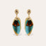 Boucles d'oreilles Sao dorées