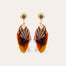 Boucles d'oreilles Sao dorées