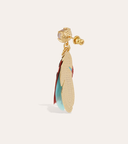 Boucles d'oreilles Sao dorées