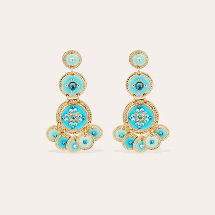 Triple Sequin Earrings