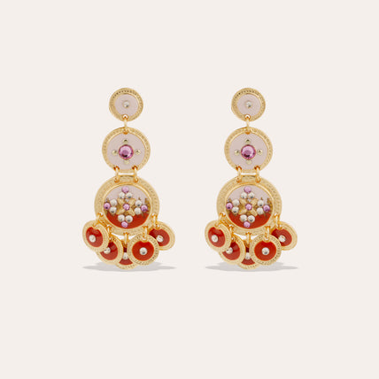 Triple Sequin Earrings