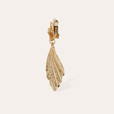 Boucles d'oreilles Shellona grand modèle dorées