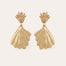 Boucles d'oreilles Shellona grand modèle dorées