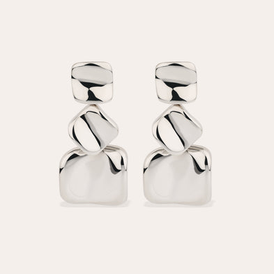 Boucle d'oreilles Square grand modèle