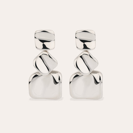 Boucle d'oreilles Square grand modèle