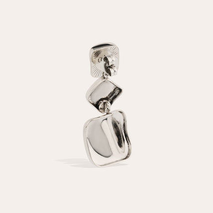 Boucle d'oreilles Square grand modèle