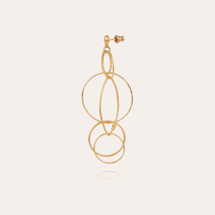Small Multi-Strand Twisted Earrings