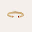 Bracelet jonc Antigone - Cornaline