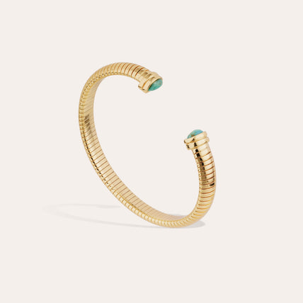 Bracelet Antigone jonc - Turquoise