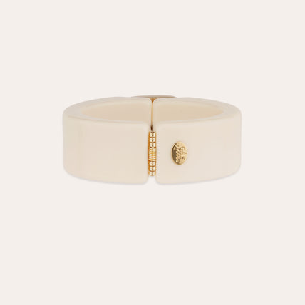 Bracelet Arty acétate - Ivoire - Amazonite - Edition limitée