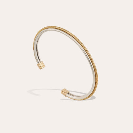 Bracelet Bellagio bicolore