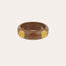 Bracelet Cocci - Marron & Moutarde