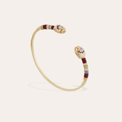Scaramouche Duality Bracelet, Small Size, Enamel