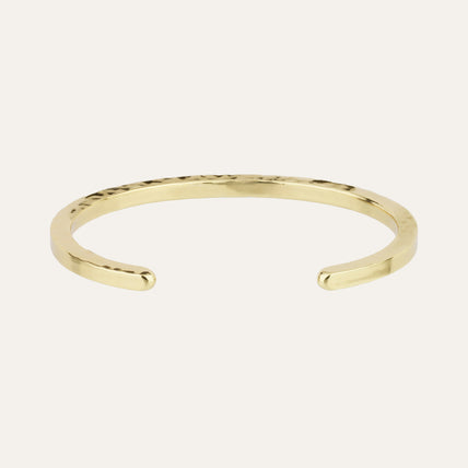 Eliot Hammered Gold Bracelet