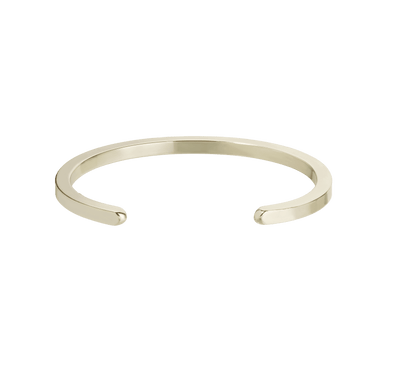 Gold-plated Eliot bracelet - Engraving