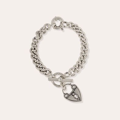 Bracelet Locked argenté