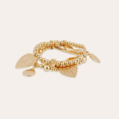 Bracelet Merlin Love doré