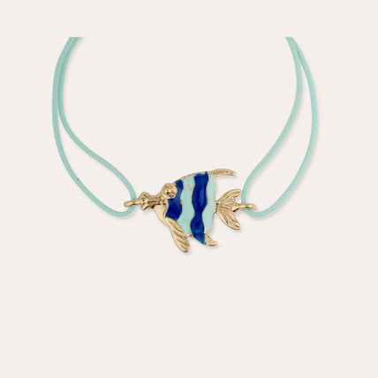 Pulsera tipo eslabón «Angelfish» esmaltada