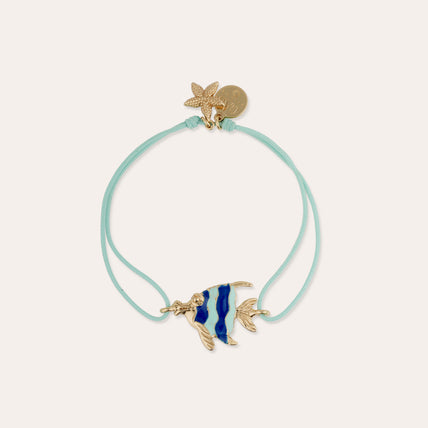 Pulsera tipo eslabón «Angelfish» esmaltada