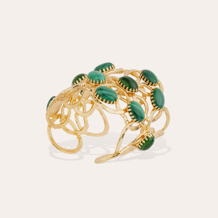 Olympie Bracelet - Malachite