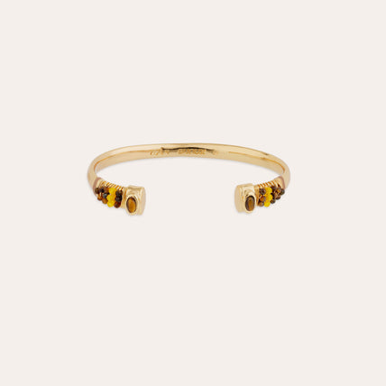Goldfarbenes Sarina-Armband – Tigerauge