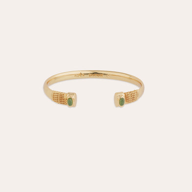 Sarina Bracelet - Green Quartz