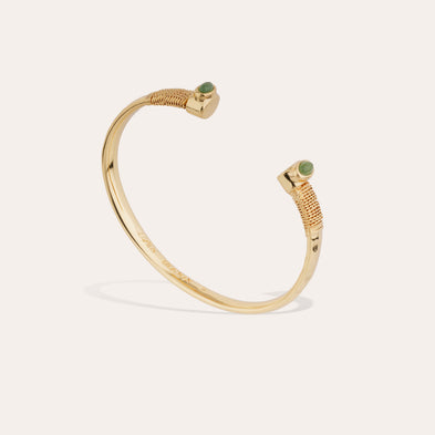 Sarina Bracelet - Green Quartz