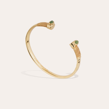 Bracelet Sarina - Quartz vert
