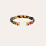Bracelet Sarina Bis acétate doré - Noir