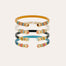 Votre bracelet Sari offert acétate doré (couleur aléatoire)