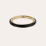 Selva Gold-Toned Acetate Bracelet - Black