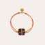 Armband „Square Mini Link“ – versiliziertes Holz