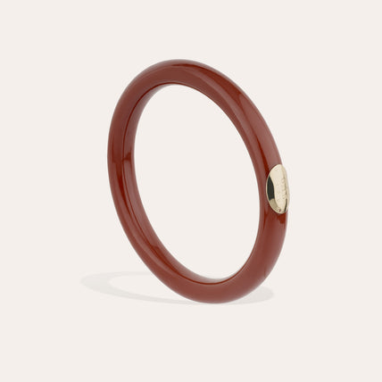 Turner Acetate Bracelet - Bordeaux