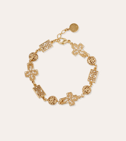 Yuca Cross Bracelet