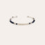 Bracciale rigido Zanzibar, modello grande, color argento