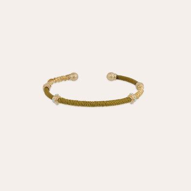 Bracelet jonc Zanzifull strass