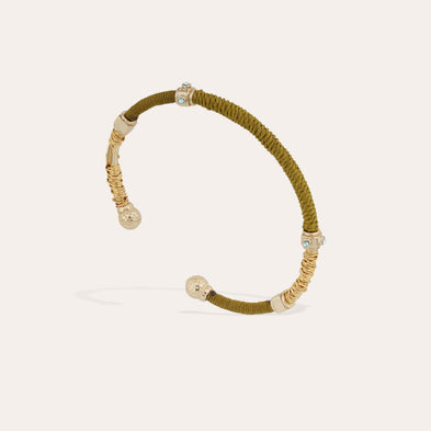 Bracelet jonc Zanzifull strass