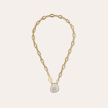 Billy Necklace - White Mother-of-Pearl