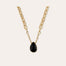 Billy Gold Necklace - Black Onyx