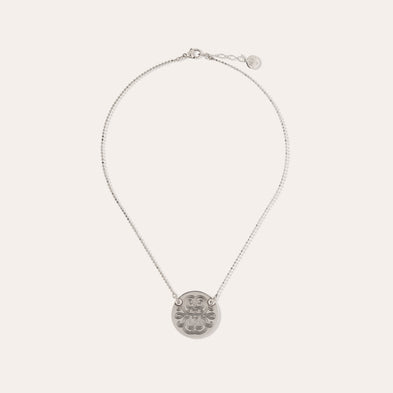 Collier Diva petit modèle argenté
