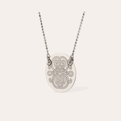 Collier Diva petit modèle argenté