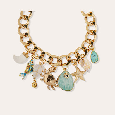 Collier Maille Fada - Amazonite - Edition limitée
