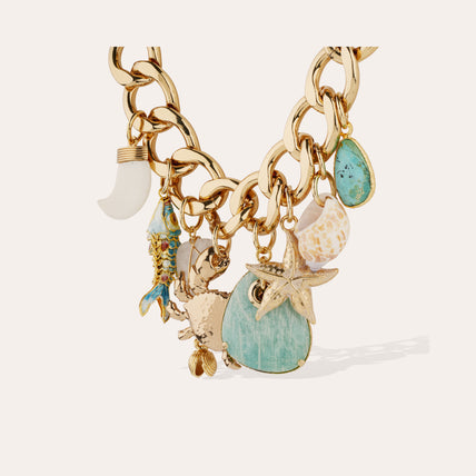 Collier Maille Fada - Amazonite - Edition limitée
