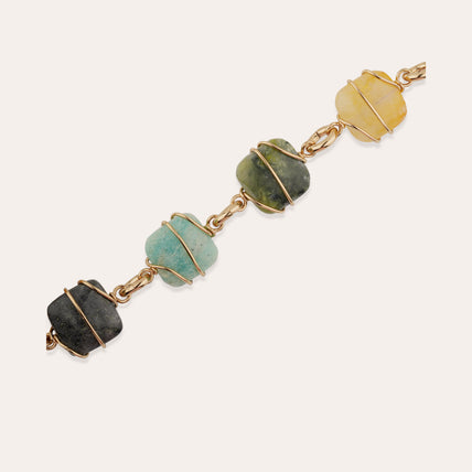 Rainbow Square Necklace, Small - Vésonite