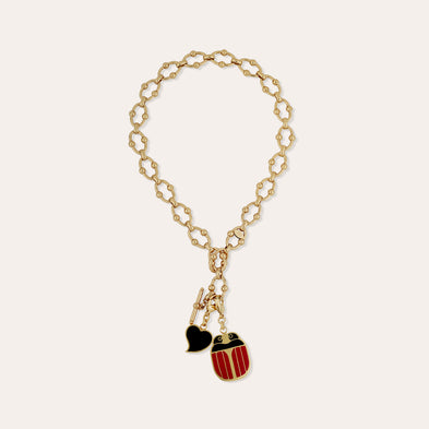 Collar Rivage con mini dijes