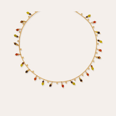 Collier Tangerine - Œil de Tigre