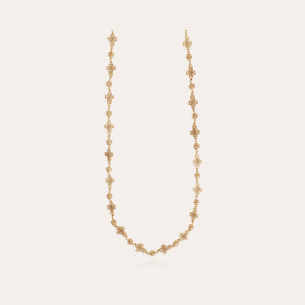 Yuca Croix Gold Long Necklace