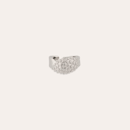 Almara ring small model fine silver-plated