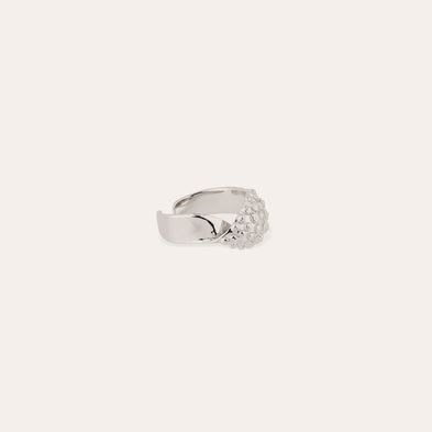 Bague Almara petit modèle argenté