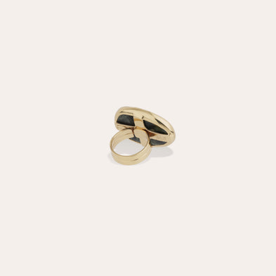 Bague Aura mini - Jaspe Kambaba